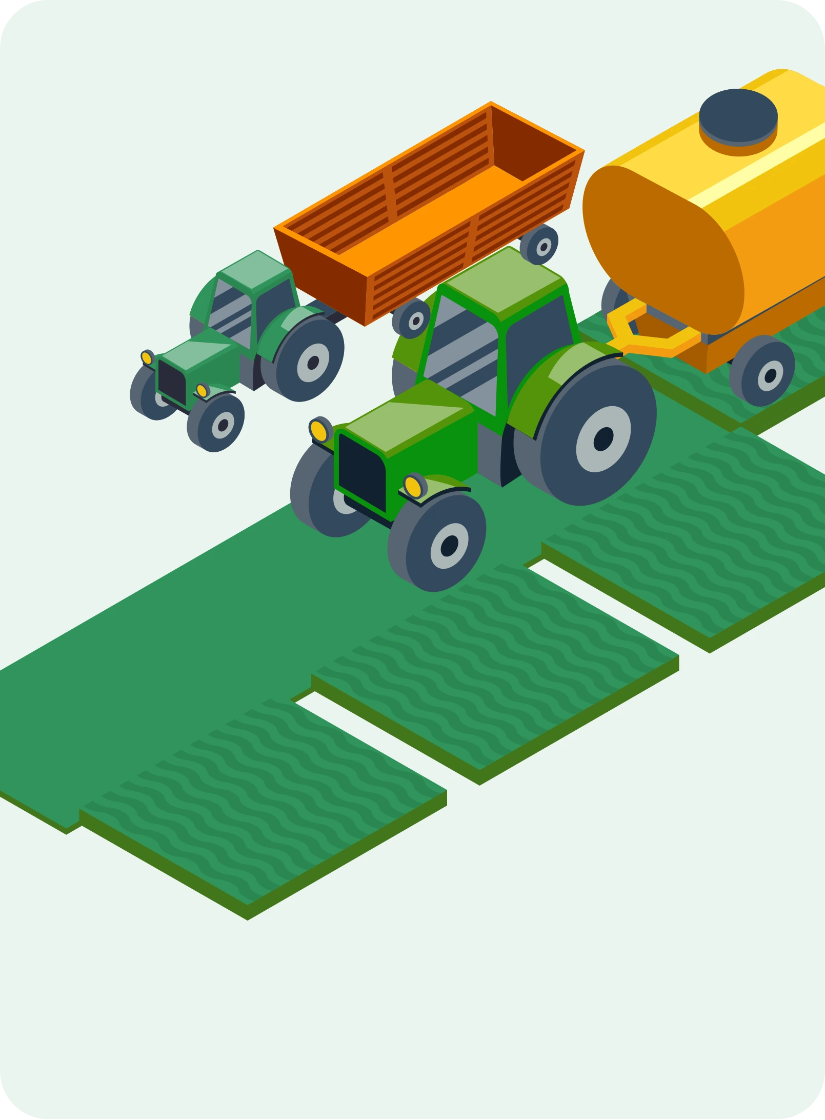 Agriculture fleet management for rural logistics and farm transportation services